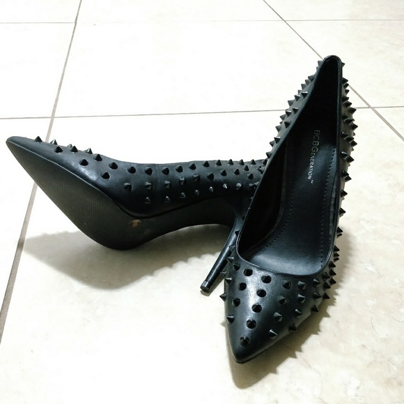 BCBG Spiked Pumps - Picture 3 of 4